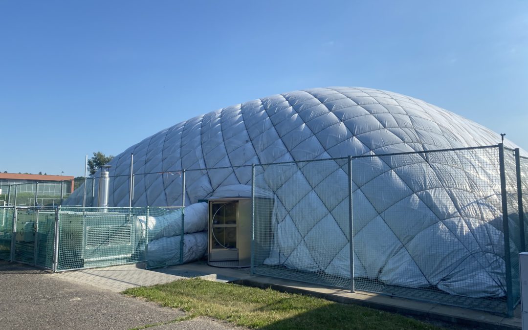 Nafukovací hala opět v&nbsp;provozu