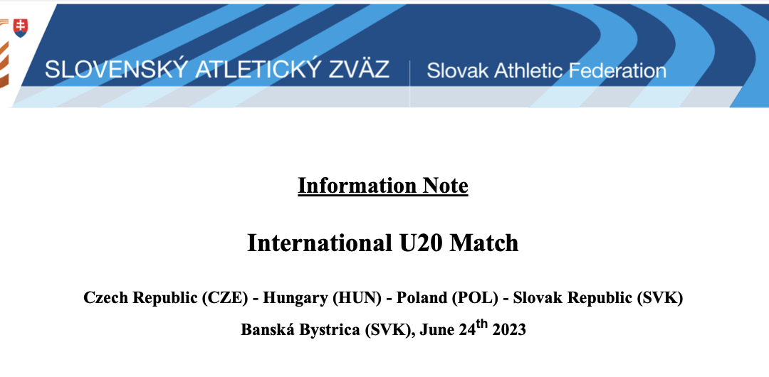 Nominace na MU U20