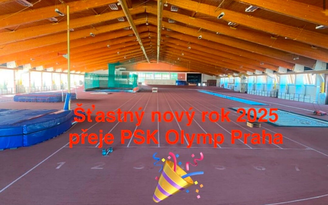 PSK Olymp Praha přeje vše nejlepší do roku 2025