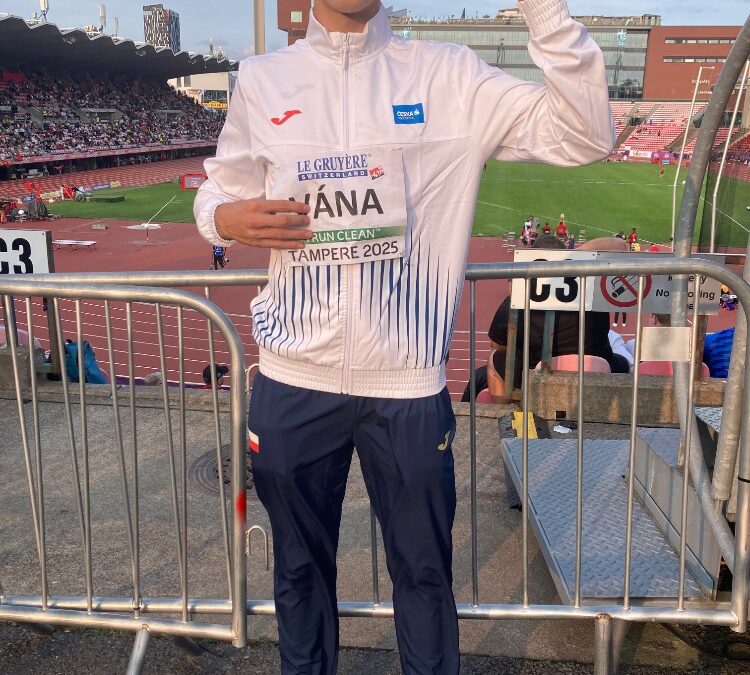 Bronzový Marek Váňa z ME U20